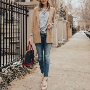 J crew knit blazer